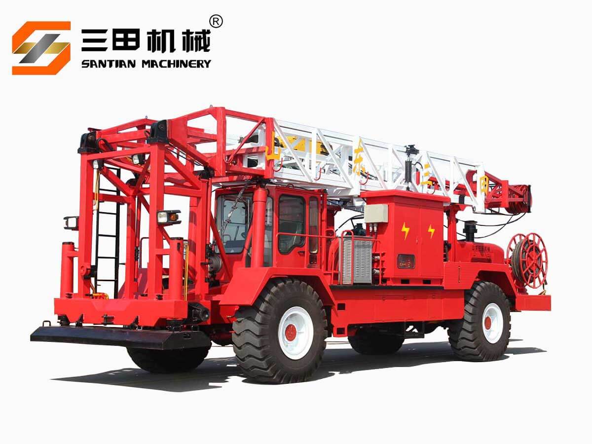 XJ700DBZ-L diesel & electrical double drive workover rig